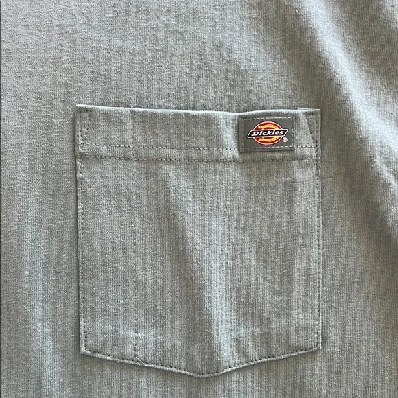 Dickies Green Short Sleeve Tee Classic Cotton - Picture 4 of 4